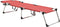 vidaXL - Ligbed - extra - hoog - inklapbaar - senior - aluminium - rood
