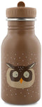 Trixie Mr. Owl - RVS Drinkfles - Lekvrij - 350ml - Bruin