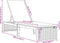 vidaXL - Ligbed - met - Kussen - 200x55x30 - cm - Massief - Acaciahout