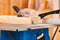 Scheppach Zaagtafel HS100S - 2000W - Ø250mm - Uitschuifbaar werkblad - Hoogte en hoek verstelbaar - Incl. 2 zaagbladen (24T en 48T)