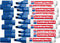 Permanente markeerstift Edding Nº1 Blauw 10 Stuks