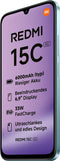 Xiaomi Redmi 15C - 5G - 4GB RAM - 128GB - 6000 mAh - Groen