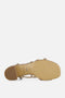 Tamaris Sandalen - Hak 5 cm - Vegan - Goud (Maat 38)