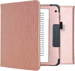 imoshion E-reader Hoesje - Geschikt voor Kobo Libra 2 - Vegan Leather Bookcase - Rosé Goud
