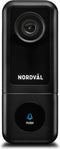 Nordväl SH105 Slimme Video Deurbel met 2K Camera - zonder abonnement - + WiFi + 64GB SD kaart + Chime