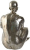 Decoratieve figuren Home ESPRIT Gouden Zilverkleurig 19 x 13,5 x 22 cm (2 Stuks)