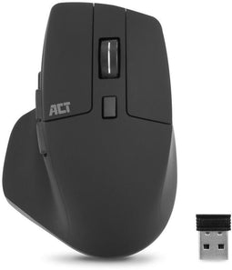 ACT AC5151 - Draadloze muis - 2400 DPI met stille klik - gerecycled materiaal