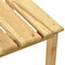 vidaXL - Ligbed - met - tafel - geïmpregneerd - grenenhout