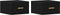 vidaXL - Wandkasten - 2 - stuks - Zwart - Eiken - 35x35x20 - cm