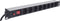 Intellinet 713986 energiedistributie 1U Aluminium, Zwart 8 AC-uitgang(en)