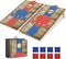 NZQXJXZ - Cornhole Speelset - Compleet Hout - Draagbaar Design