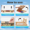 NZQXJXZ - Cornhole Speelset - Compleet Hout - Draagbaar Design