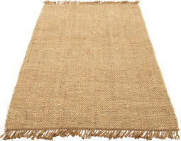 J-Line tapijt Havana - polyester - naturel/wit - large