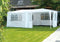 Lifetime Garden Partytent 3x6 M - Tent Paviljoen - 6 Zijwanden met Ramen - Wit