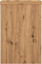 vidaXL - Plantenstandaards - 2 - st - 20x20x30 - cm - hout - artisanaal - eiken