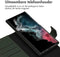 Accezz Samsung Galaxy S22 Ultra - 2 in 1 Wallet Bookcase - Echt Nappa leer - Groen