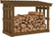 vidaXL - Haardhoutrek - 108x64,5x77 - cm - massief - grenenhout - honingbruin