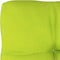 vidaXL - Palletkussen - 58x58x10 - cm - stof - heldergroen