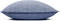 Zohome Kussensloop Lino - Kussenhoes van 60x70 cm - 1 stuk - 100% Katoen - Blauw