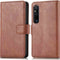 iMoshion Hoesje Geschikt voor Sony Xperia 1 V Hoesje Met Pasjeshouder - iMoshion Luxe Bookcase - Bruin