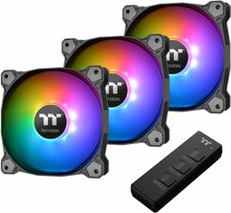Thermaltake Pure 14 ARGB Sync - Radiator Fan TT Premium Edition - 140mm - Multicolour (3-Fan Pack)