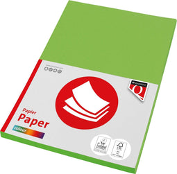 Kopieerpapier quantore col-100 a4 80gr helgroen | 10 stuks