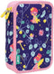 Dubbele etui Milan 19,5 x 13 x 5 cm Lila Fee