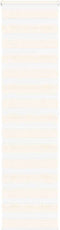 vidaXL - Zebra - rolgordijn - 55x200 - cm - stofbreedte - 50,9 - cm - marmerbeige