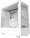 NZXT H5 ELITE White - Midtowermodel - Mini-ITX, Micro-ATX, ATX - geen voeding - SGCC Steel, Tempered Glass - Wit