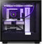 NZXT H7 Flow - Zwart/wit