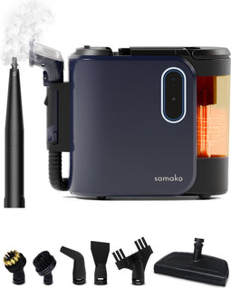 Samako PowerClean Pro - Tapijtreiniger - 1800W 8 Opzetstukken 100° Stoom
