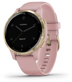 Garmin Vivoactive 4S - Smartwatch - GPS met muziek - Rosé Goud