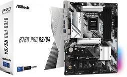 ASRock B760 Pro RS/D4 - Moederbord ATX - Intel B760 - 4x DDR4 - 128 GB maximum geheugen