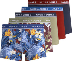 JACK&JONES JACWALTER - Onderbroek - 5-pack - Chocolate Chip (5 stuks)