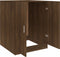vidaXL - Wasmachinekast - 71x71,5x91,5 - cm - bruin - eikenkleur