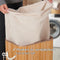 Infinity Goods Bamboe Wasmand - Wassorteerder - 72 Liter - Natuurlijk Bruin