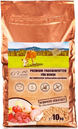 O´canis Droge Rosbiefsmaak 10kg Hondenvoer Oranje