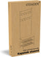 O'DADDY® Kapstok met Schoenenrek - Garderoberek - Kapstok Staand - 9 Haken - 70 x 32 x 175 cm - Zwart Hout & Metaal