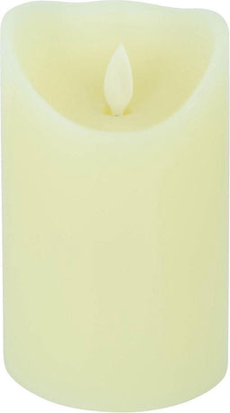 O'DADDY® LED Kaarsen - Led kaarsen met bewegende vlam - led kaarsen met afstandbediening - led kaars - led kaarsen met timer - led kaarsen met flikkerende vlam - met timer en dim functie - Warm Wit Licht - Crème - 1 stuk 12.5 - 8d