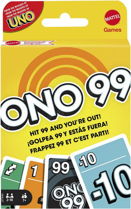 O'NO 99 - Mattel Games - Kaartspel