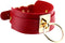 O-Ring Collar – Burgundy/Gold