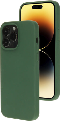 Mobiparts iPhone 14 Pro - Silicone Cover - Soft-touch - Groen