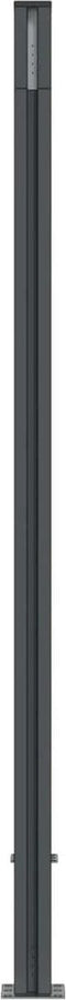 vidaXL - Schuttingpaneel - 526x186 - cm - HKC - grijs