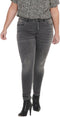 ONLY CARMAKOMA Caraugusta Life HW SK DNN BJ312 Dames Jeans Skinny - High waist - Stretchy - Maat 48