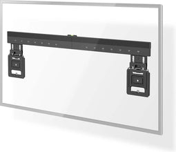 Nedis Vaste TV-Muurbeugel - 43 - 100 " - Maximaal schermgewicht: 75 kg - Minimale muurafstand: 9.50 mm - Staal - Zwart