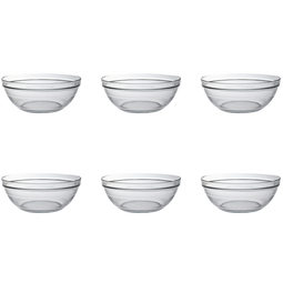 Duralex Bowl 2690D Lys 20 cm 1.59 l Transparent Hard glass 6 pc(s)