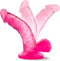 Mini dildo 10 cm met zuignap Naturally Yours - - Roze