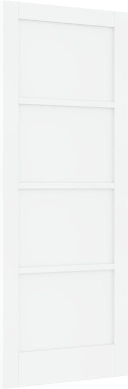 vidaXL - Interieurdeur - 'ORKDAL'Wit - 78x202x4 - cm - Massief - Houten - Vuren