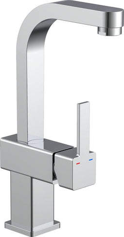 SCHÜTTE Signo Wastafelkraan - Mengkraan - met Waste - Chroom