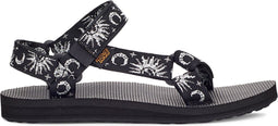 Teva W ORIGINAL UNIVERSAL - Dames Sandalen - Sneldrogende banden - SUN AND MOON BLACK/WHITE